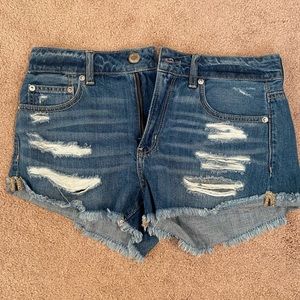 American eagle jean shorts